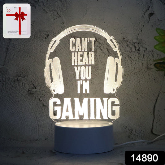 3D Acrylic LED Night Lamps – (1 Pc / Mix Design)