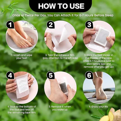 Fitpiick Premium Natural Detox Foot Patches